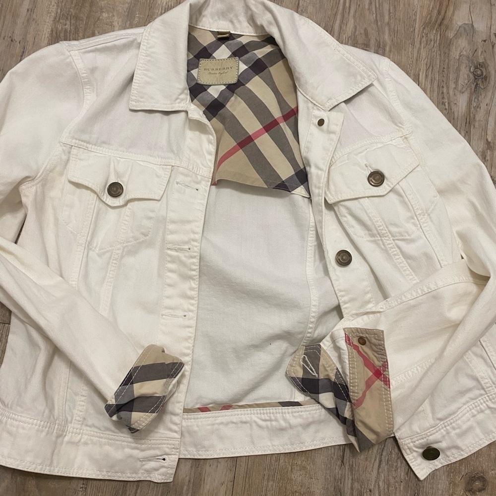 Burberry White Timberdale Jacket